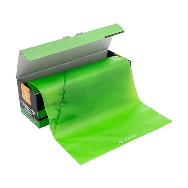 Matfer Bourgeat Disposable Pastry Bags - Large, Green, Roll of 100