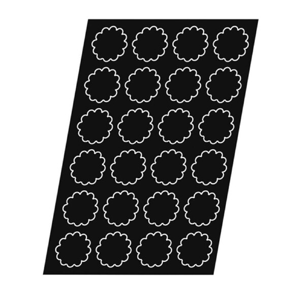 Demarle 10273 24 Fluted Brioche - 78x30mm