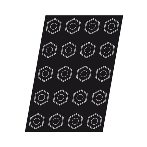 Demarle 1180 20 Hexagon - 80x25mm