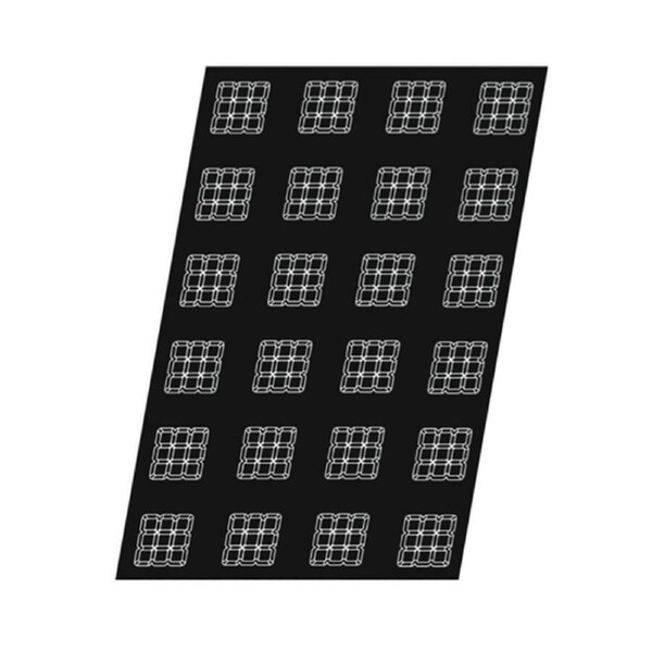 Demarle 1124 24 Sapphire - 70x70x35mm