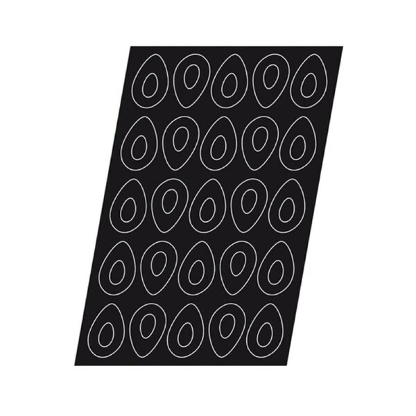 Demarle 1156 25 Eggs - 94x60x31mm