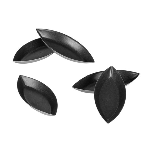 Matfer Bourgeat Exopan Plain Boat Mould - 100mm, Non-Stick, Pack of 25