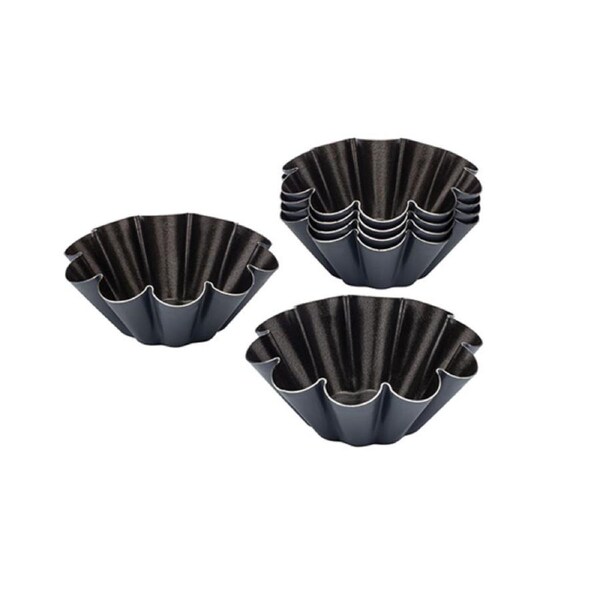 Matfer Bourgeat Exopan Brioche Mould 90mm Non-Stick(Pack of 12)