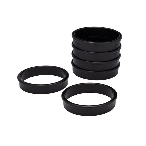 Matfer Bourgeat Exoglass Tart Ring - 65mm, Pack of 6