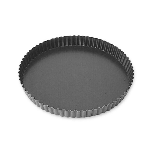 Matfer Bourgeat Exopan Fluted Quiche Pan - 300mm, Non-Stick