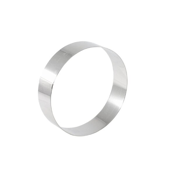 Matfer Bourgeat Stainless Steel Mousse Ring - 140x45mm