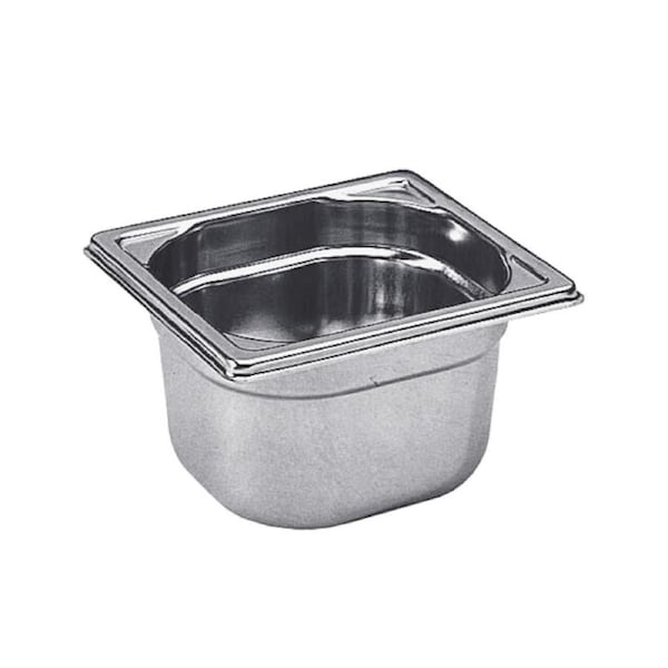 Matfer Bourgeat Stainless Steel 1/6 GN Pan - 150mm