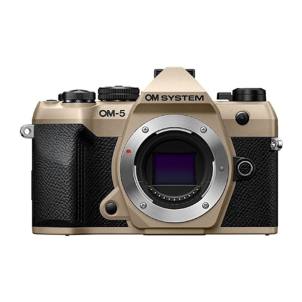 OM SYSTEM OM-5 II Mirrorless Camera - Sand Beige