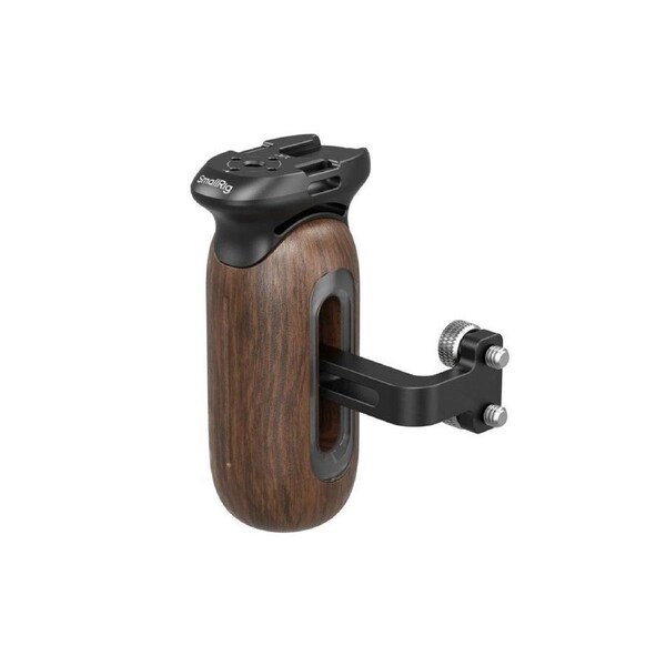 SmallRig Wooden Side Handle with 1/4"-20 Screws 5237