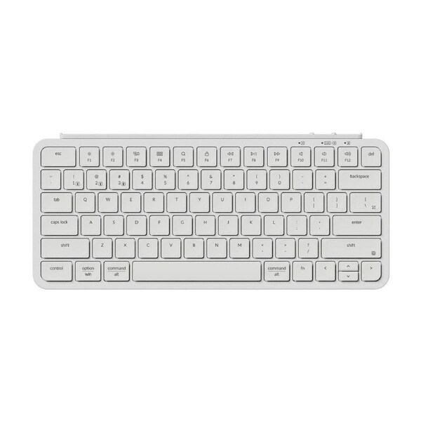 Keychron B2 Pro Ultra-Slim Wireless Keyboard (Ivory White)
