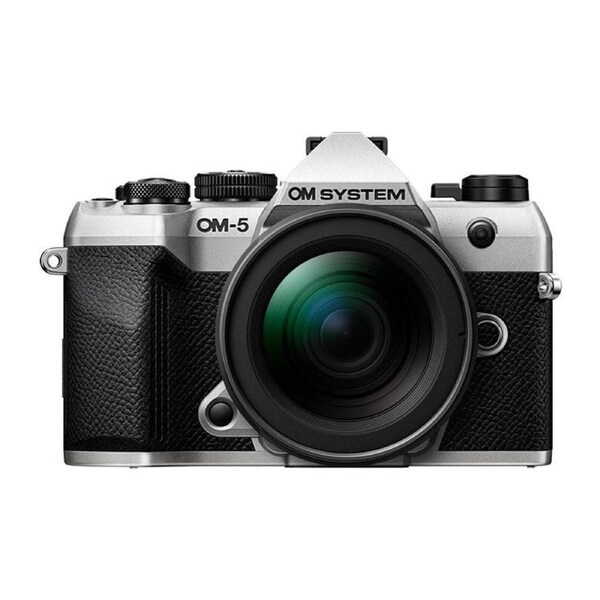 OM SYSTEM OM-5 II 12-45mm Lens Kit- Silver