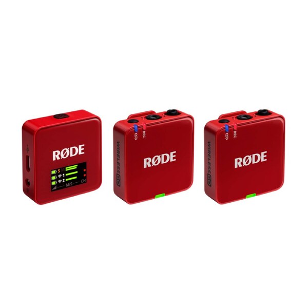 Rode Wireless GO (Gen 3) - Red