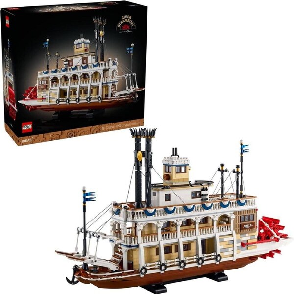 LEGO 21356 River Steamboat - Ideas