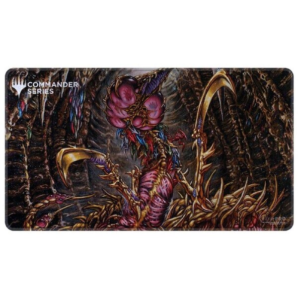 Ultra Pro Magic the Gathering Commander Series Sliver Queen Holofoil Stitched Edge Playmat