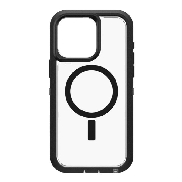 Otterbox Defender XT Clear MagSafe Case for iPhone 15 Pro 77-93267 - Black/Clear Black
