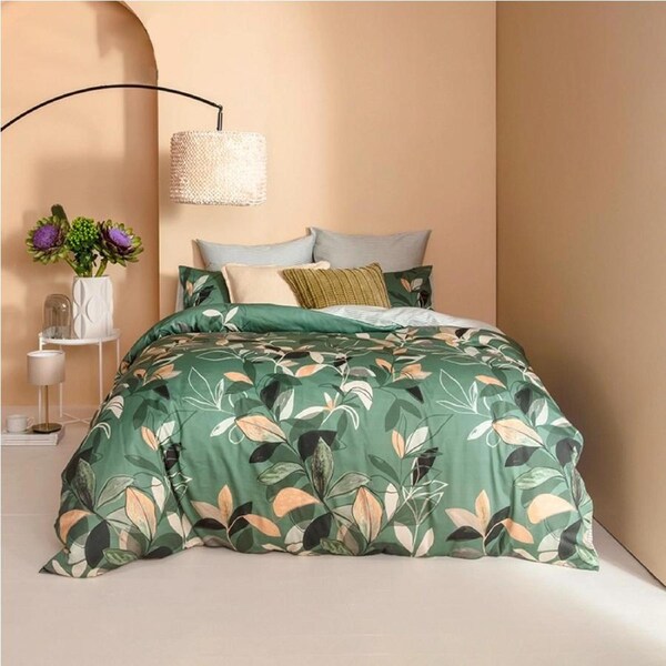 KAS Pario Cotton Reversible Quilt Cover Set Queen