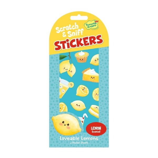 Scratch & Sniff Stickers (Lemon)