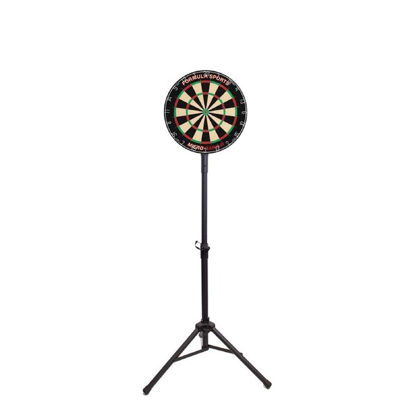 Formula Sports Dart Board Tripod Stand Portable Telescopic Portable + Carry Bag