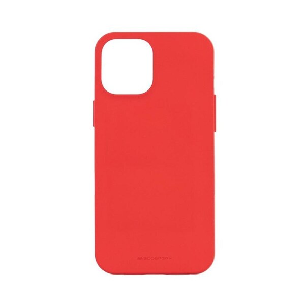MERCURY Phone Cover Case Soft Feeling Jelly for iPhone 14 Plus - Red