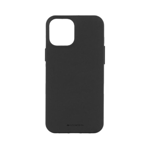 MERCURY Phone Cover Case Soft Feeling Jelly for iPhone 14 Pro Max - Black