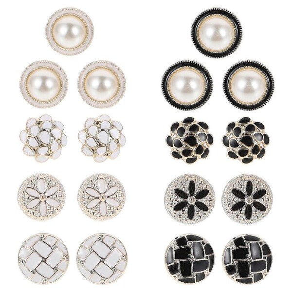 20pcs Clothing Replacement Buttons Stylish Coat Buttons Clothes DIY Buttons