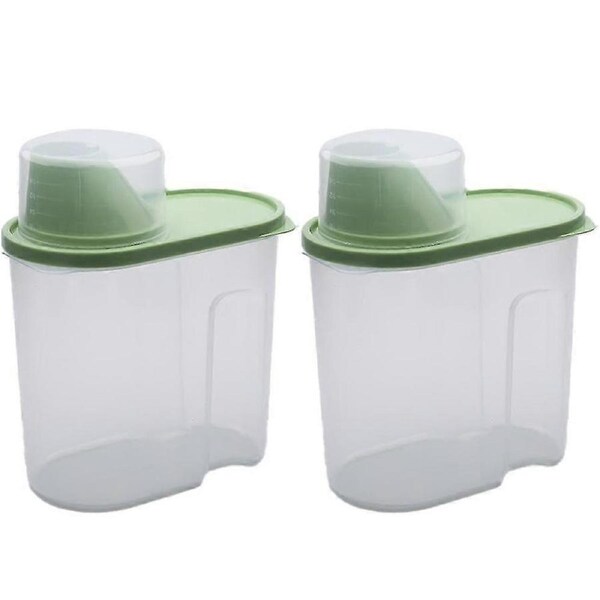 Airtight Dry Food Storage Containers, Bpa Free Plastic Storage Bin Dispenser With Pourable Spout, Measuring Cup For Cereal, Flour And Baking Supplies