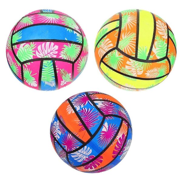 3Pcs Colorful Inflatable Water Volleyball for Beach Pool Volleyball Toy