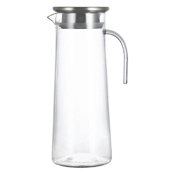Clear Water Pitcher Acrylic Ice Water Pitcher Kitchen Beverage Pitcher Drinking Pitcher with Lid
