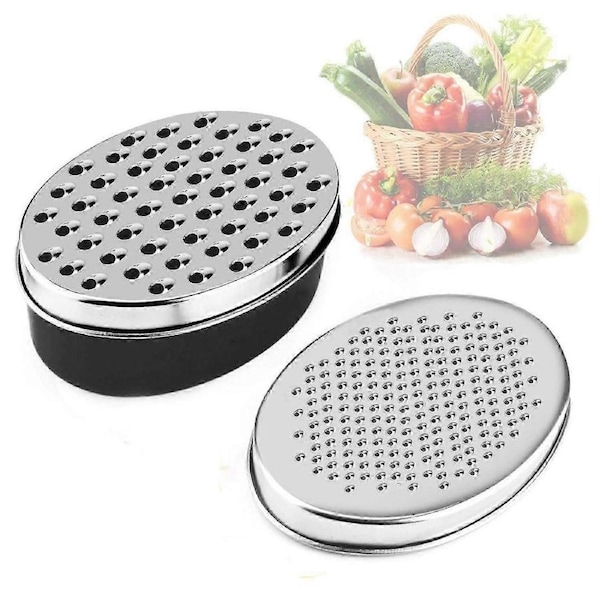 Fruit and Vegetable Slicer with Built-in Storage Container and Lid