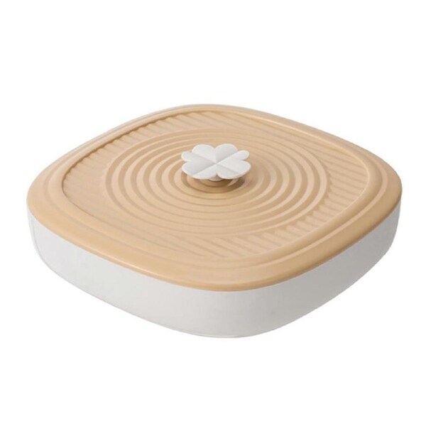 5 Compartment Candy Nut Serving Container Fruit Plate Plastic Food Storage Tray