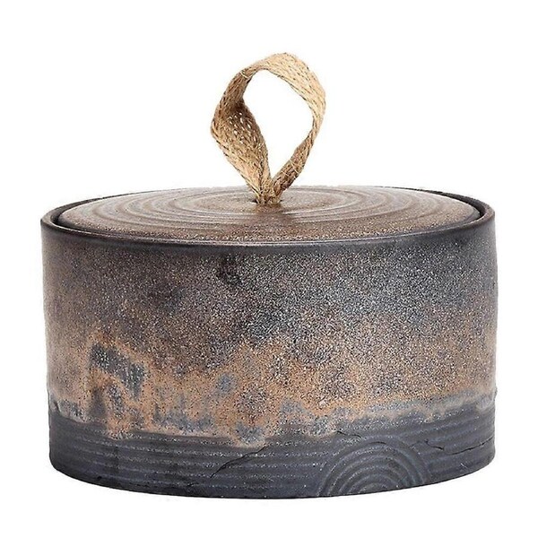 Ceramic Tea Leaf Jar Sealed Tea Storage Container Tea Leaf Storage Pot
