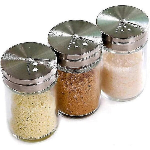 4-Piece Spice Containers for Easy Storage