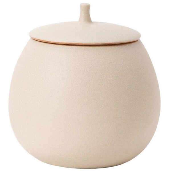 Ceramic Sealed Tea Jar Tea Storage Jar Tea Leaves Storage Container Sugar Jar