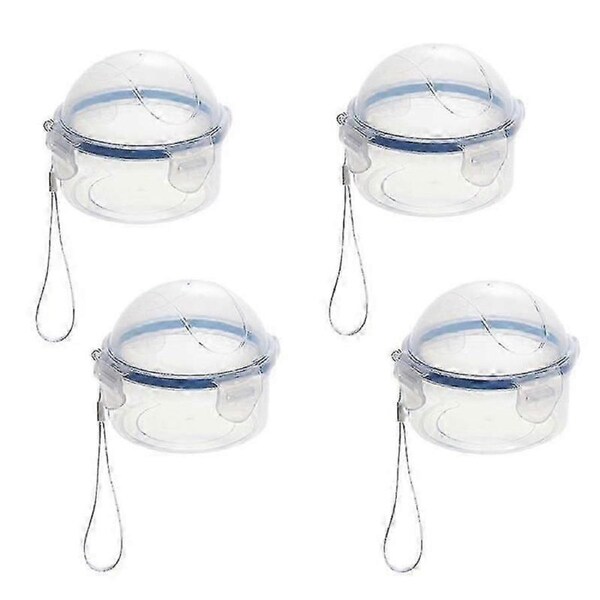 4pcs Reusable Food Saver Box Tomato Garlic Onion Lemon Keeper Refrigerator Clear Box Vegetable Fruit Holder-Good
