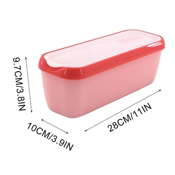 Ice Cream Containers For Homemade Ice Cream Reusable Ice Cream Containers With Lids - Ice Cream Storage Containers For Freezer 1.5l