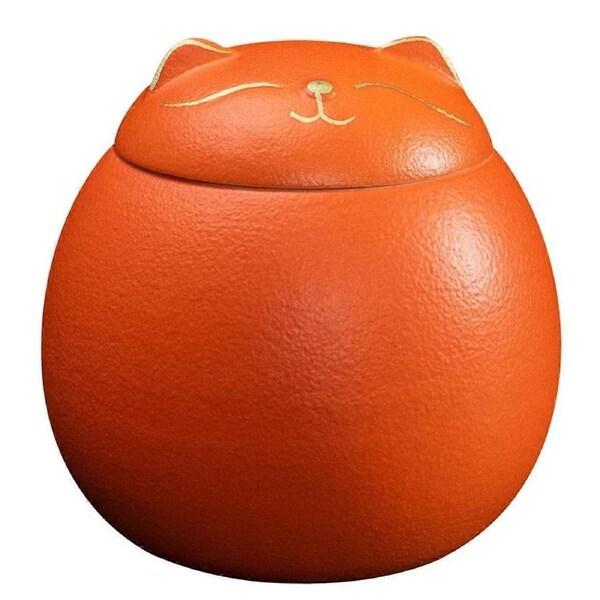 Ceramic Airtight Jar Tea Storage Jar Cat Shape Storage Jars Porcelain Jar for Tea Spices Pot Coffee Nuts Storage B
