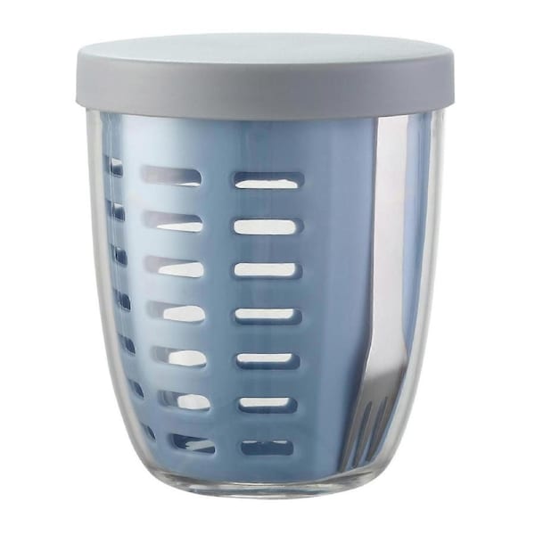 1 Container Fruit Salad Container BPA Free Leak-proof Easy to Clean Reusable for Storage 20oz