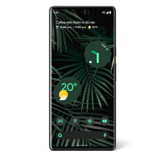 Google Pixel 6 Pro 5G (Dual Sim, 128GB/12GB, 6.7'') - Stormy Black Black