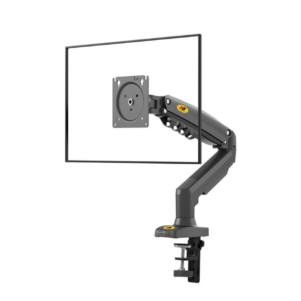 NEW F80 2 to 9kg Full Motion Gas-strut Desktop Monitor Mount Stand Gunmetal Grey