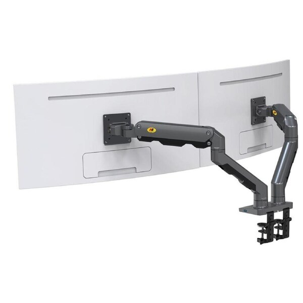 Curved Screen HD Dual Screen Monitor Mount for large screens up to 16kg or 45"