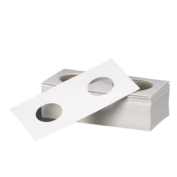 23 mm Coin Holder Flips Staple Cardboard 2x2 2" Storage Australian Display 200x