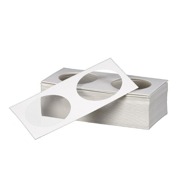 40 mm Coin Holder Flips Staple Cardboard 2x2 2" Storage Australian Display 600x