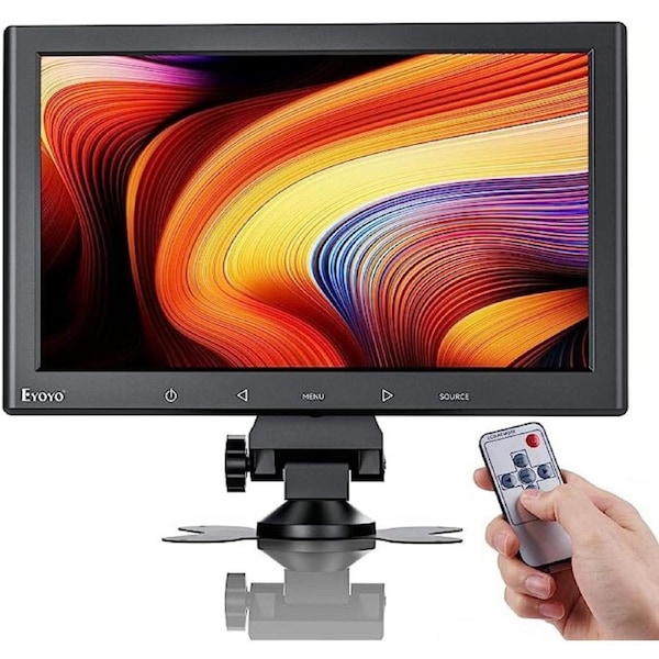 Portable 10inch HDMI Monitor Computer Gaming Display for Raspberry Pi Car