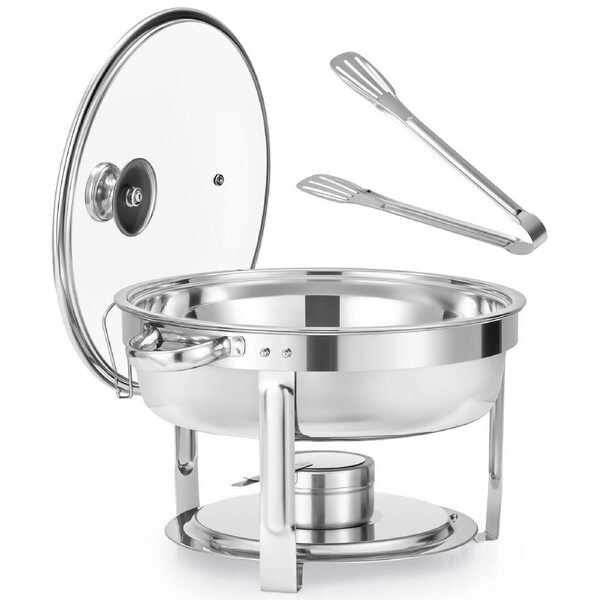 Chafing Dish Buffet Set 6Qt Stainless Steel Food Warmer for Parties