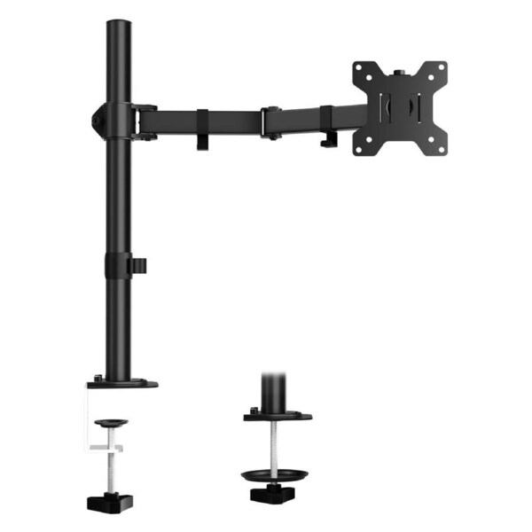 Single Monitor Arm Mount Desk Stand for 13"-32" Screen up to 10kg VESA