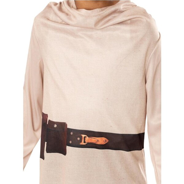 Star Wars Obi Wan Kenobi & Lightsaber Costume Dress Up Party Cosplay Outfit 3-4y