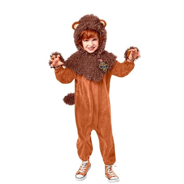The Wizard Of Oz Cowardly Lion Deluxe Costume Dress Up Party Cosplay Outfit S