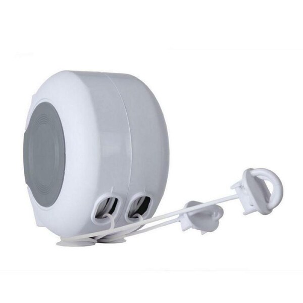 15M Double Line Clothesline Retractable Wall Hanger Clothes Dryer Drying Rack AU