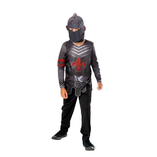 Rubies Black Knight Costume Dress Up Party Cosplay Halloween Outfit 3-4y