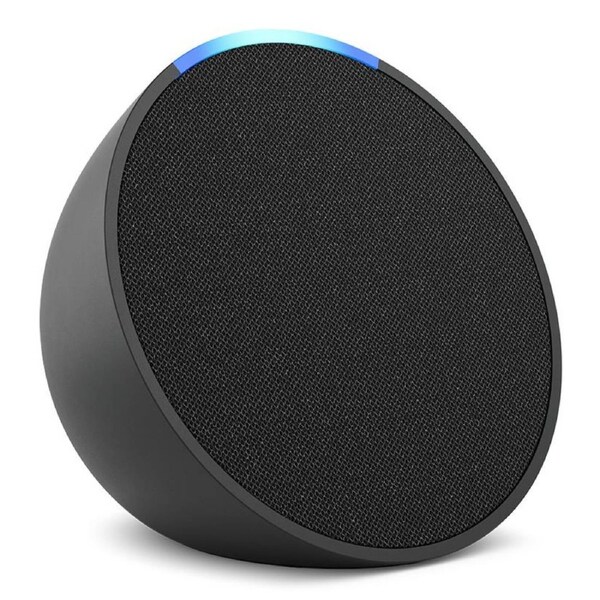Amazon Echo Pop Compact Smart Speaker - Charcoal Black